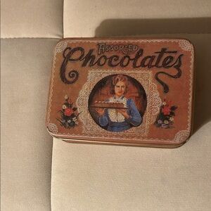 Vintage Assorted Chocolates Tin